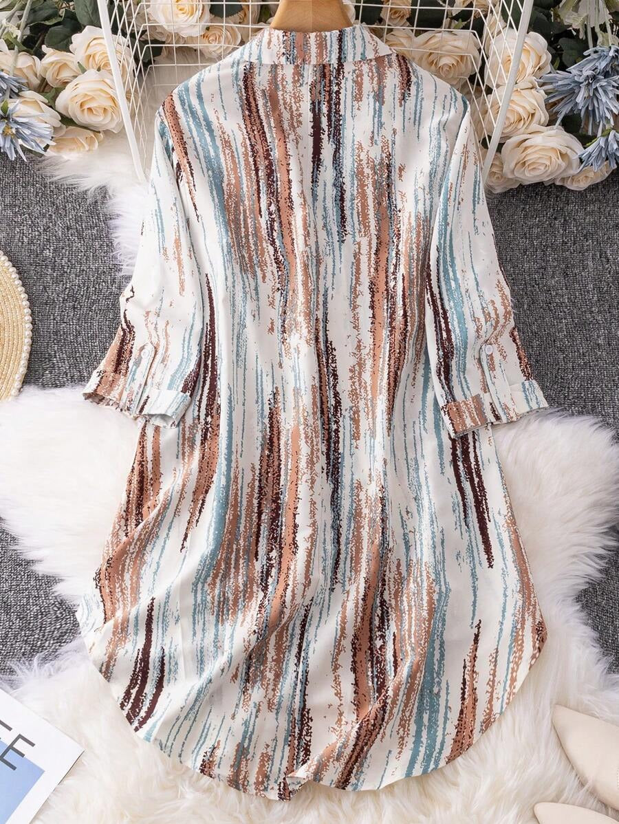 WesternStitch GEO PRINTED TANK MIDI DRESS WesternStitch