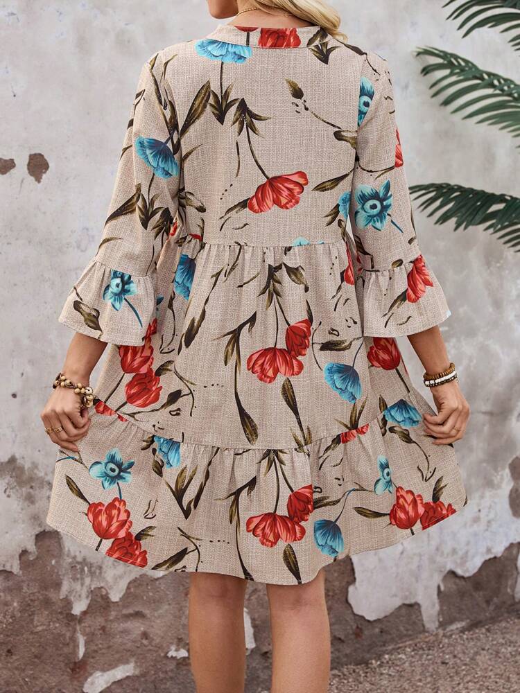 WesternStitch Breezy Bloom Tiered Dress WesternStitch