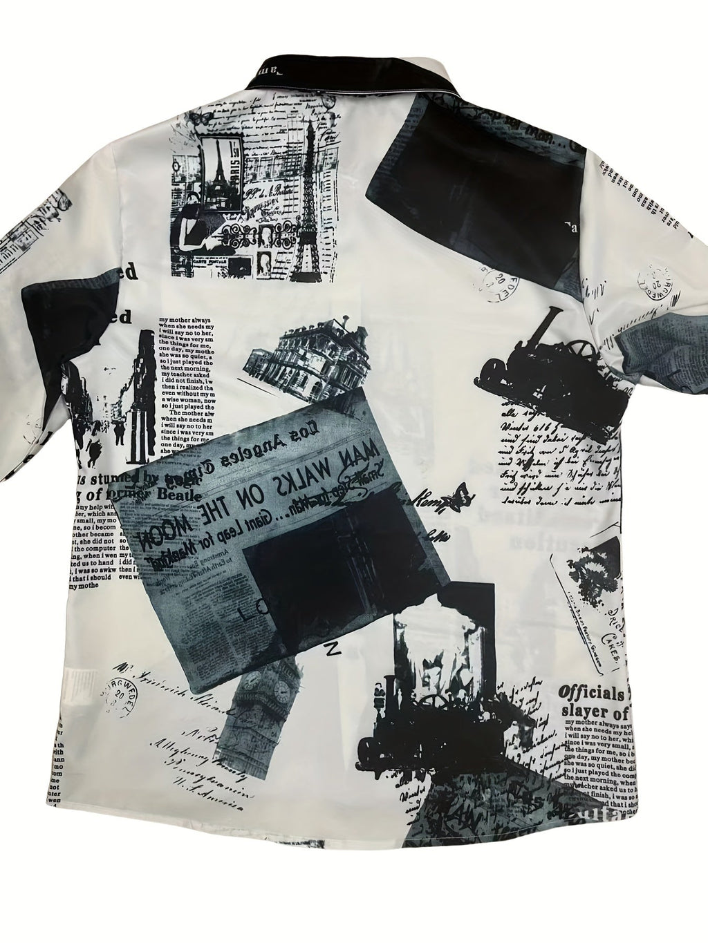 WesternStitch Women's Monochrome Vintage Print Shirt WesternStitch