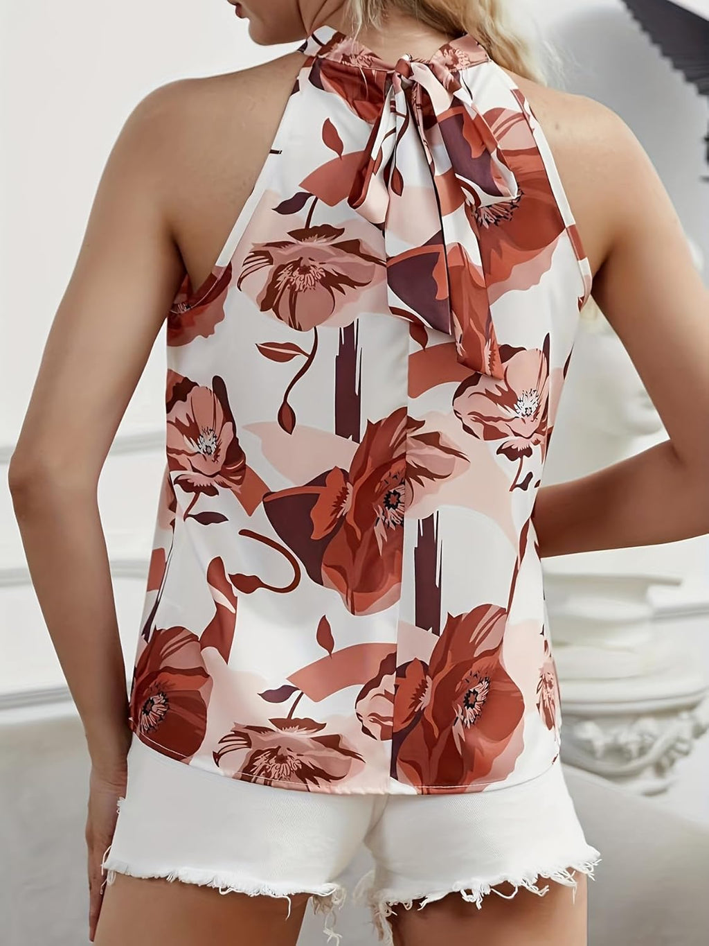Women's Printed Rayon Shirt Top WesternStitch